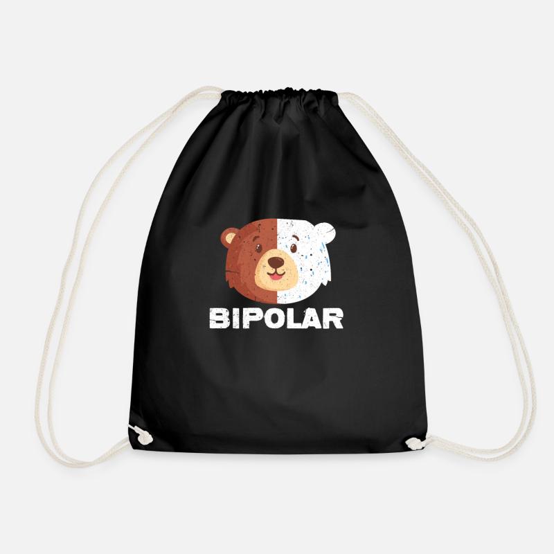 Bipolaire - Sac de sport léger - noir
