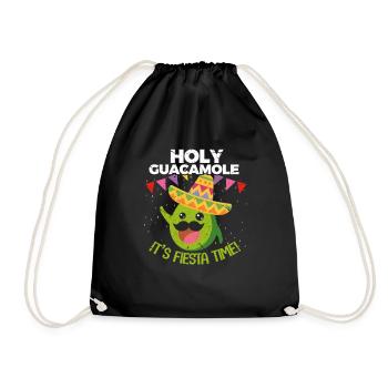 Avocat mexique - Sac de sport léger - noir - Devant