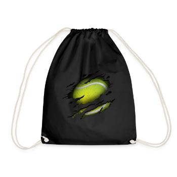 tennis - Sac de sport léger - noir - Devant