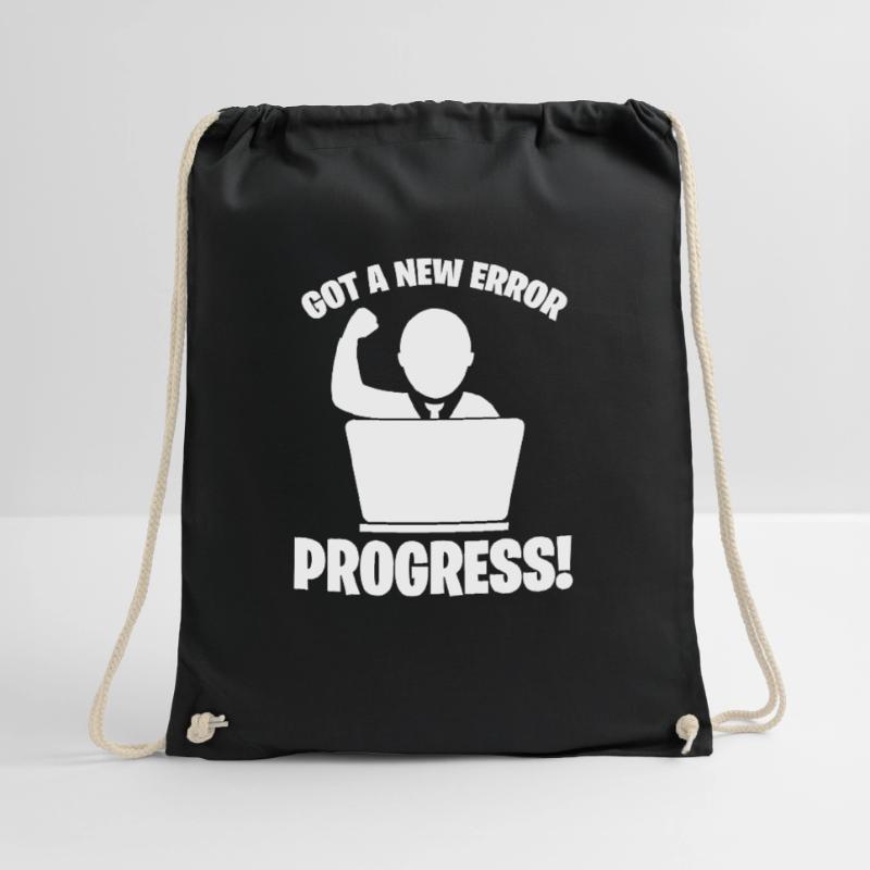 Software developer programmer software Drawstring Bag