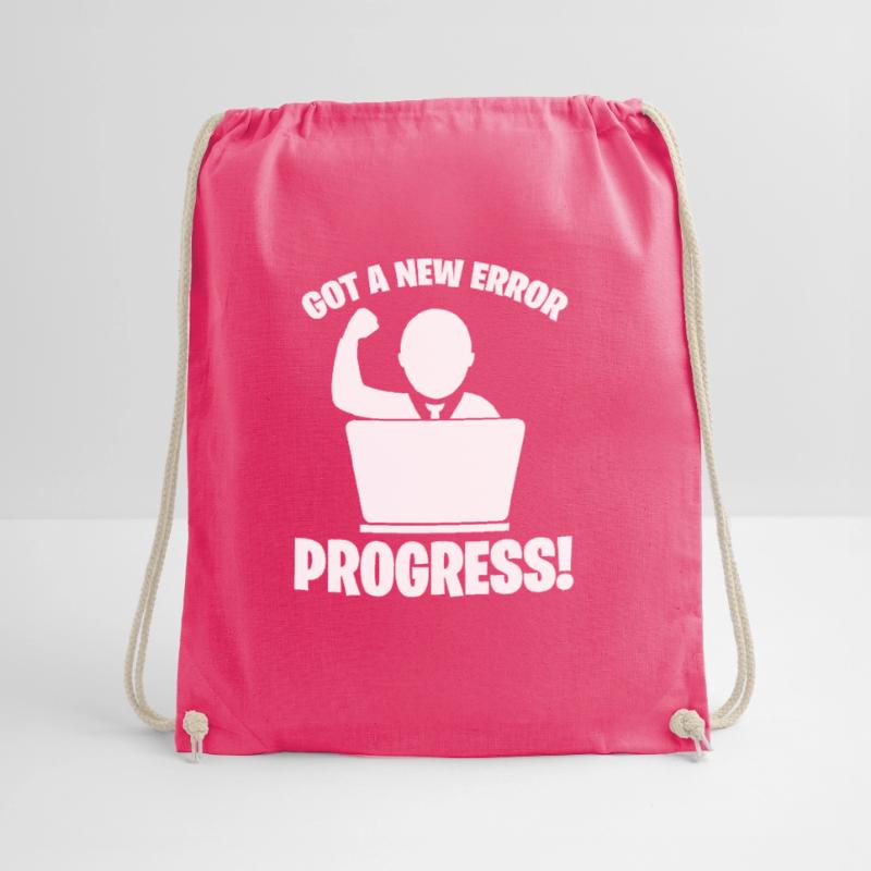 Software developer programmer software Drawstring Bag