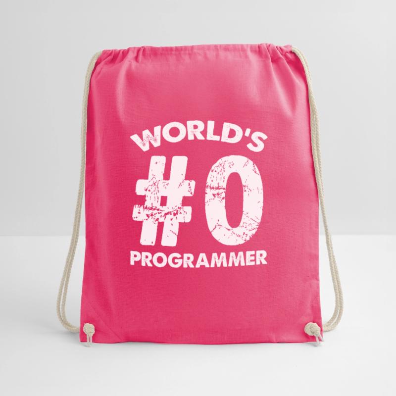 Software developer programmer software Drawstring Bag