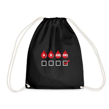 Hobby model railway funny railroad design - Drawstring Bag - black - Front