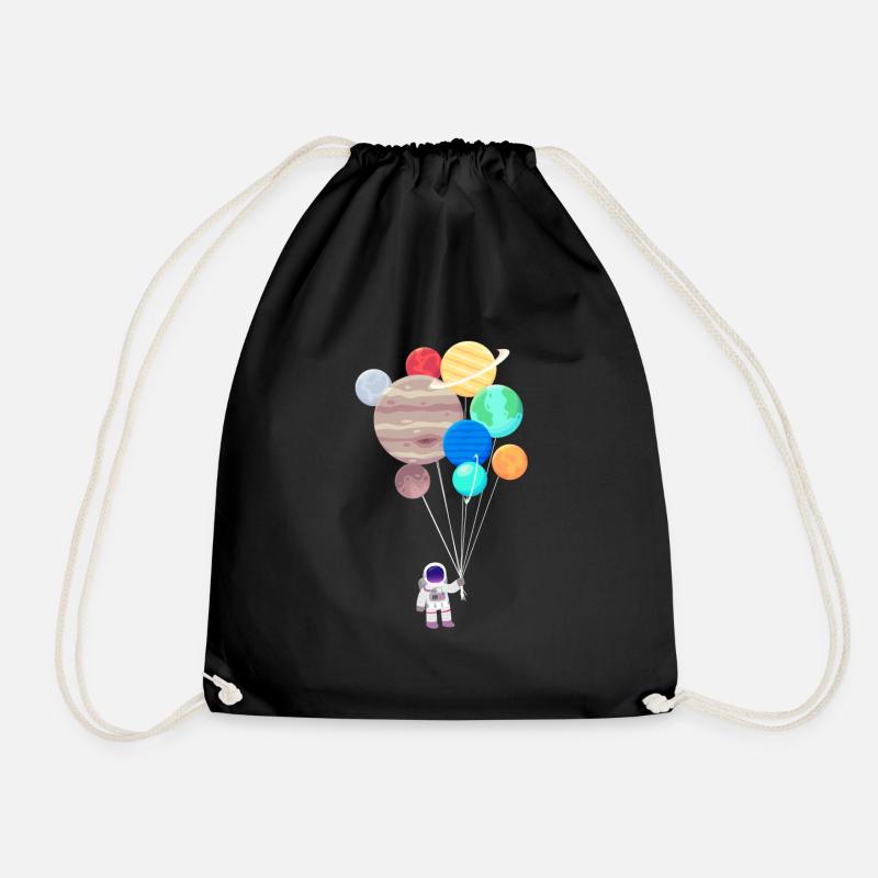 Planète astronaute - Sac de sport léger - noir