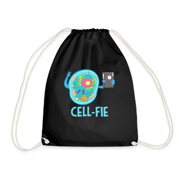 Cellule de biologie - Sac de sport léger - noir - Devant