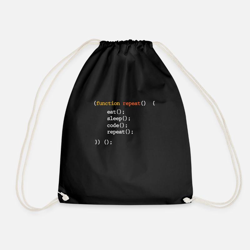 programmeur - Sac de sport léger - noir