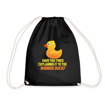 Programmeur code cadeau codeur informatique - Sac de sport léger - noir - Devant