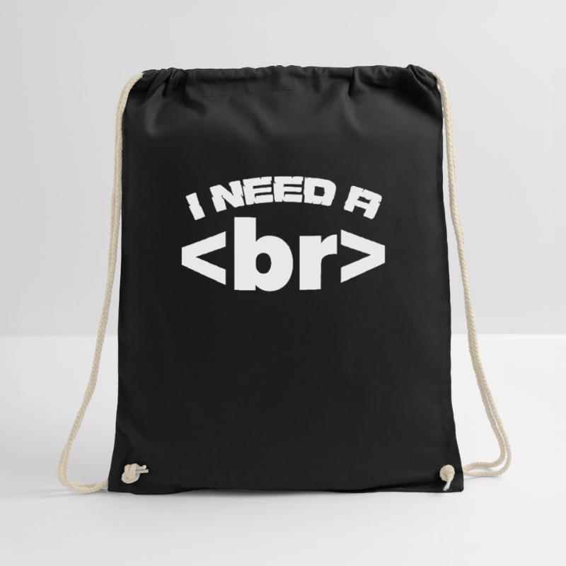 Programmer computer code informatics gift Drawstring Bag