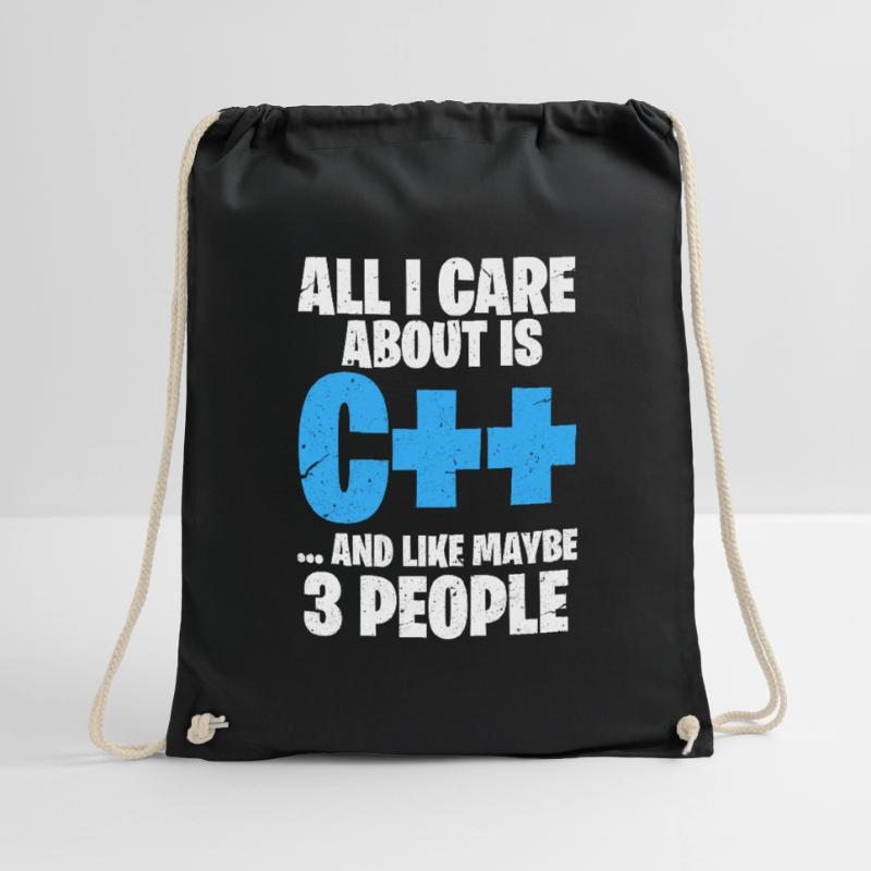 Programmierer C++ Code Coder Programmieren Turnbeutel
