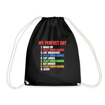 Gaming - Sac de sport léger - noir - Devant
