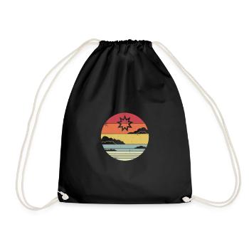 Bahai Bahaitum Retro - Sac de sport léger - noir - Devant