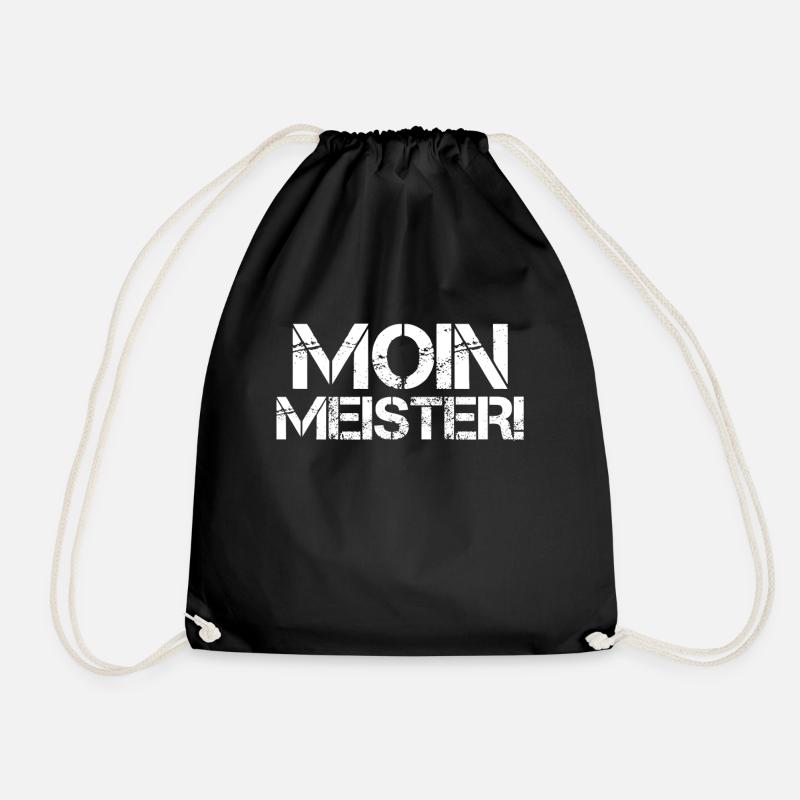 moin meister - Turnbeutel - Schwarz