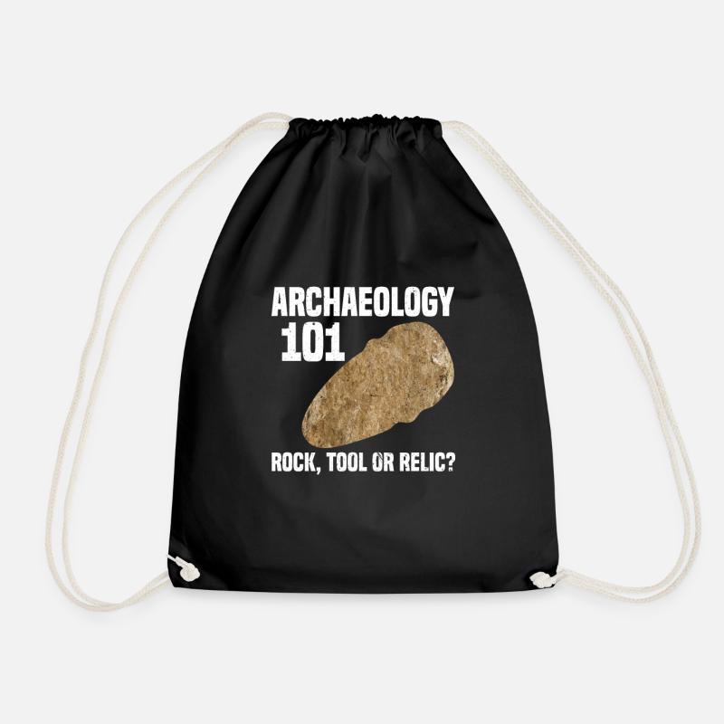 Archäologie - Turnbeutel - Schwarz