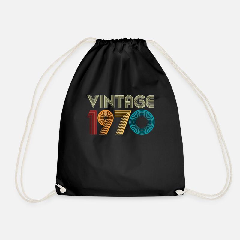 Millésime 1970 - Sac de sport léger - noir
