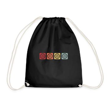 Frein à disque vélo cyclisme BMX retro disc VTT - Sac de sport léger - noir - Devant