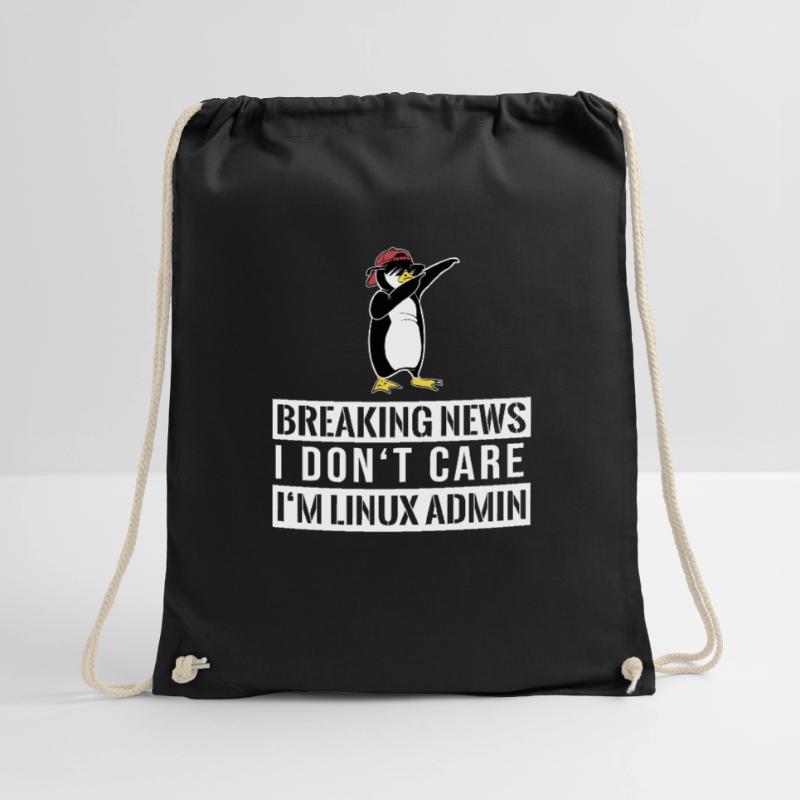 IT Nerd Linux Linux Pinguin Geek Software Engineer Turnbeutel