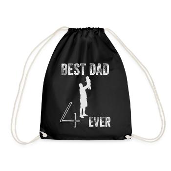 Meilleure idée cadeau d'anniversaire papa - Sac de sport léger - noir - Devant