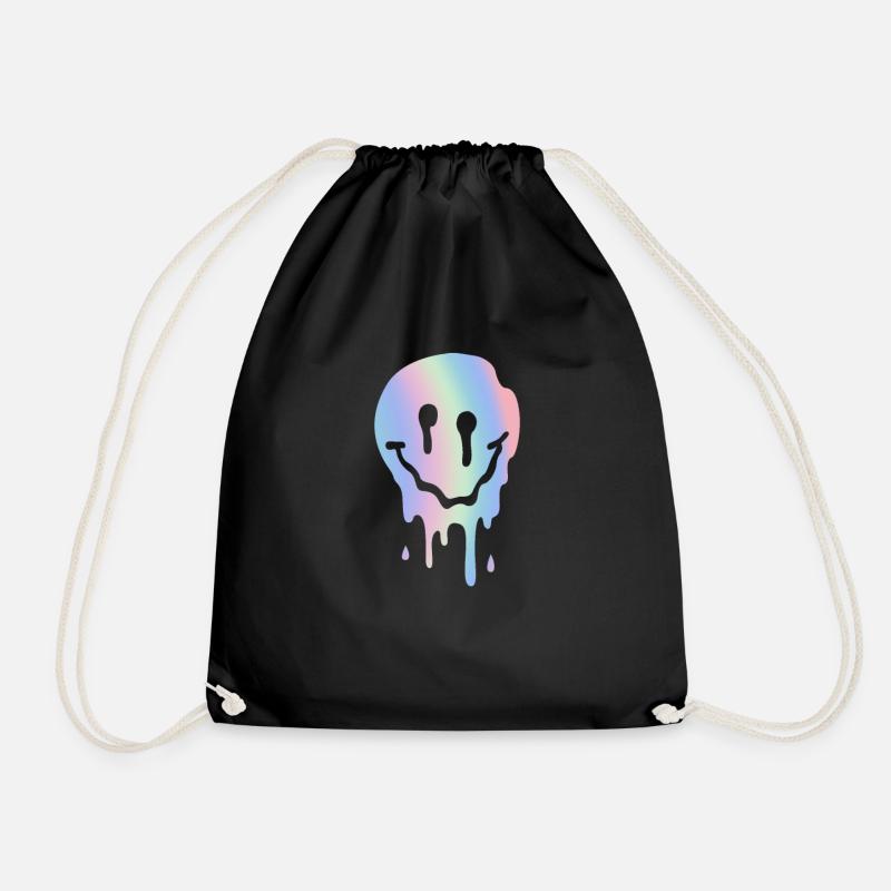 Techno - Turnbeutel - Schwarz