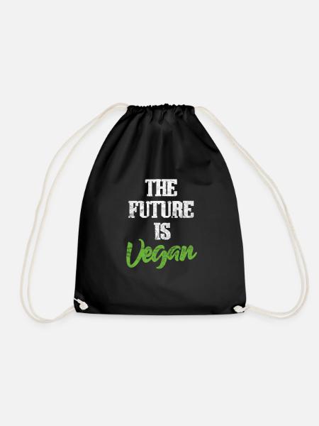 Cadeau de vaganisme vegan vegan vegan - Sac de sport léger - noir