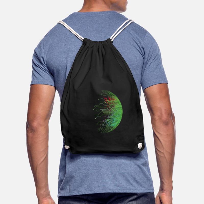 Binär Code Programmierer Computer Nerd Geschenk Turnbeutel