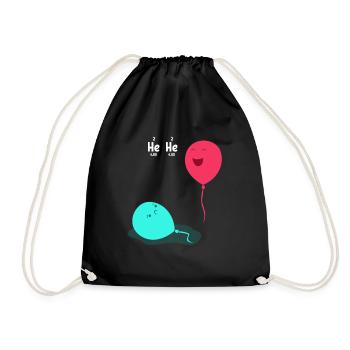 Biology Science Chemistry Laboratory Gift - Drawstring Bag - black - Front