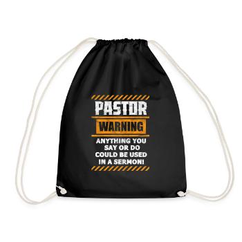 pasteur - Sac de sport léger - noir - Devant