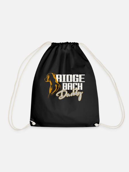 Rhodesian Ridgeback Daddy - Turnbeutel - Schwarz