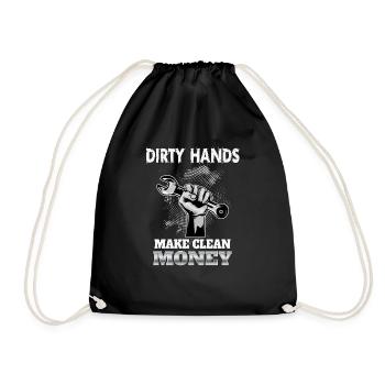 Idée cadeau mécanicien automobile et mécanicien automobile - Sac de sport léger - noir - Devant