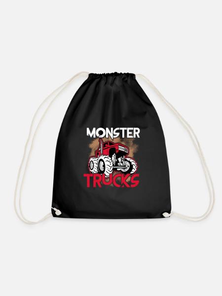 Monstertruck - Turnbeutel - Schwarz