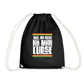 Rasta - Turnbeutel - Schwarz - Vorne