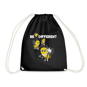 Abeilles miel Abeilles Abeilles - Sac de sport léger - noir - Devant