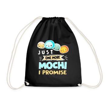Mochi Mochis - Turnbeutel - Schwarz - Vorne