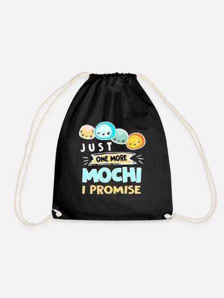 Mochi Mochis - Drawstring Bag - black