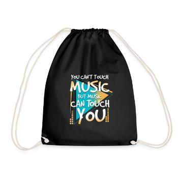 Musique | Musiciens dans un groupe | Musiciens - Sac de sport léger - noir - Devant