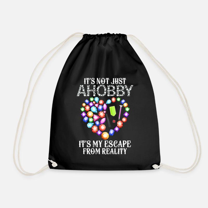 It's Not Just A Hobby It's My Escape From Reality - Turnbeutel - Schwarz