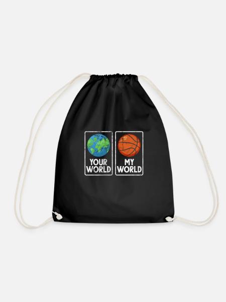 Basketball - Turnbeutel - Schwarz