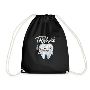 Dentist - Drawstring Bag - black - Front