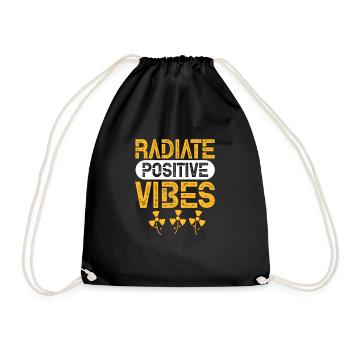 Radiology Radiologist Röntgen Rad Tech Gift - Drawstring Bag - black - Front