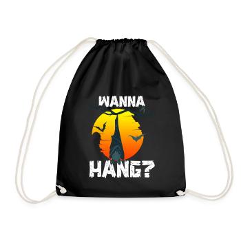 Halloween Costume Horror Carnival - Drawstring Bag - black - Front