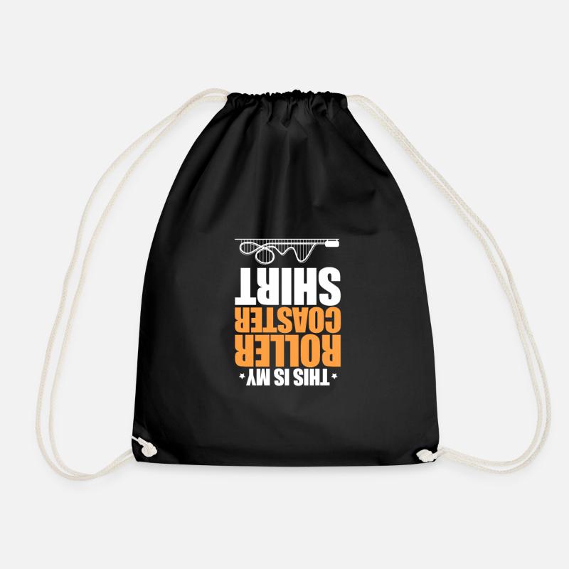 Achterbahn - Turnbeutel - Schwarz