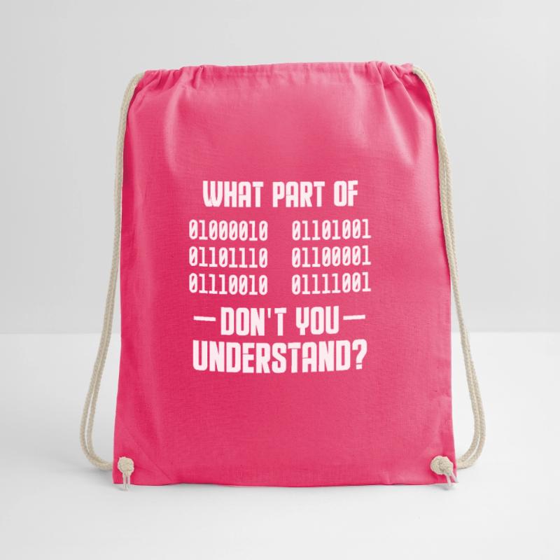 Binär Code Programmierer Coder Geschenk Turnbeutel
