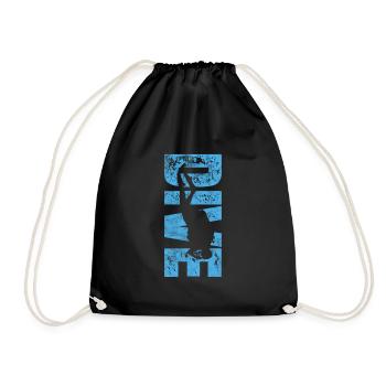Diver - Drawstring Bag - black - Front