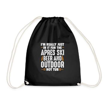 Apres Ski - Sac de sport léger - noir - Devant