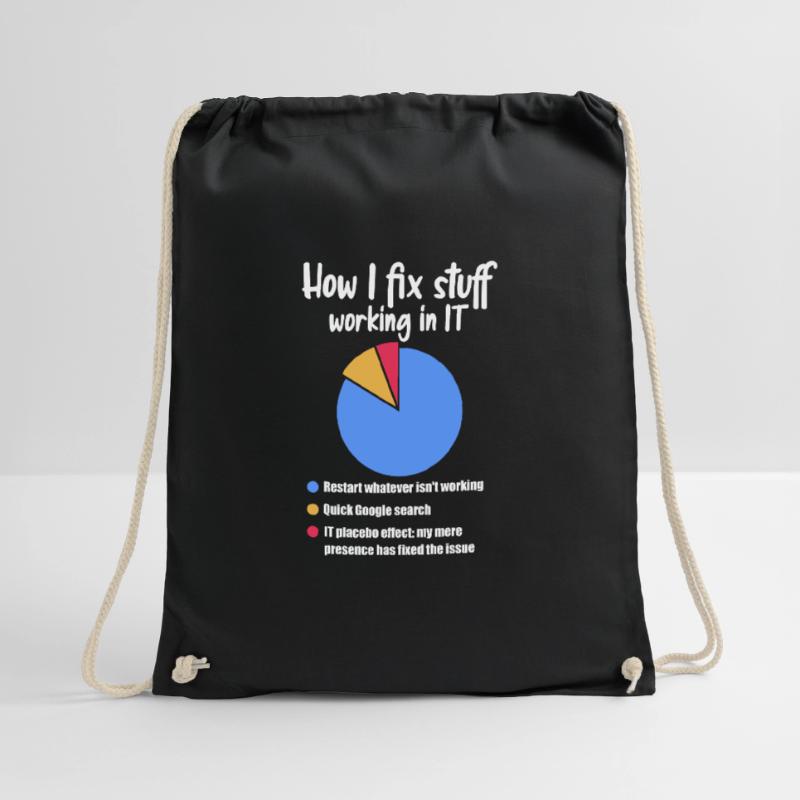Support technique Computer It Admin Cadeau Sac de sport léger