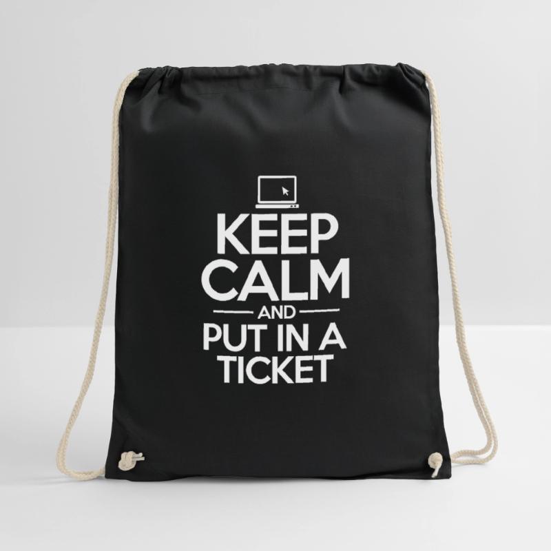 Support technique Computer It Admin Cadeau Sac de sport léger