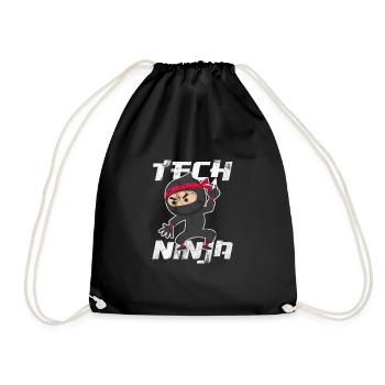 Technical support - Drawstring Bag - black - Front
