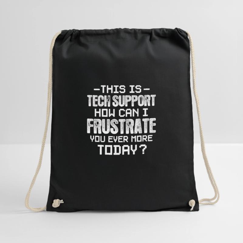 Support technique Computer It Admin Cadeau Sac de sport léger