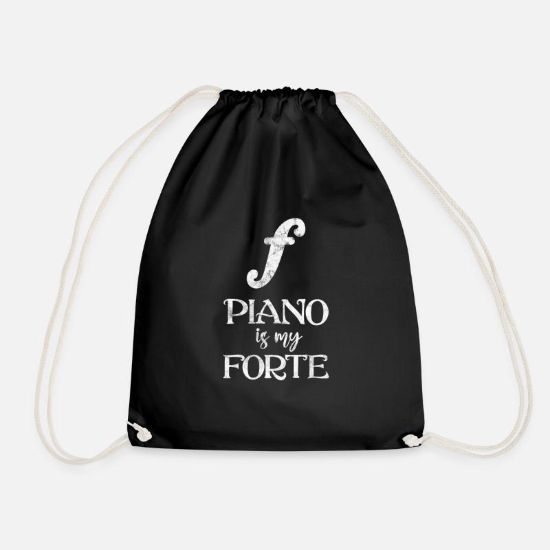 Pianist - Turnbeutel - Schwarz