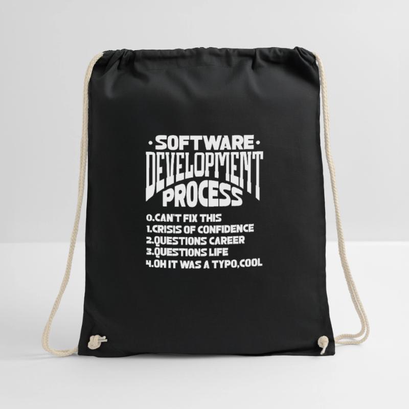 Software Developer Programmer Software Drawstring Bag