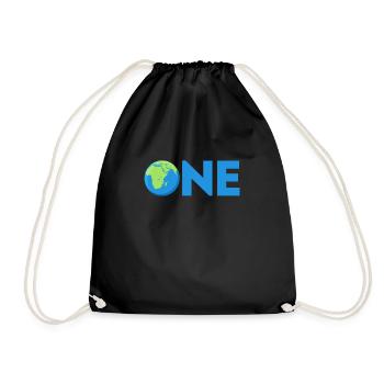 Climate change - Drawstring Bag - black - Front
